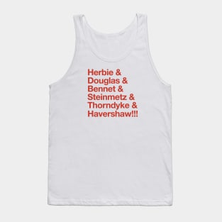 Herbie - Original “&” List (Red) Tank Top